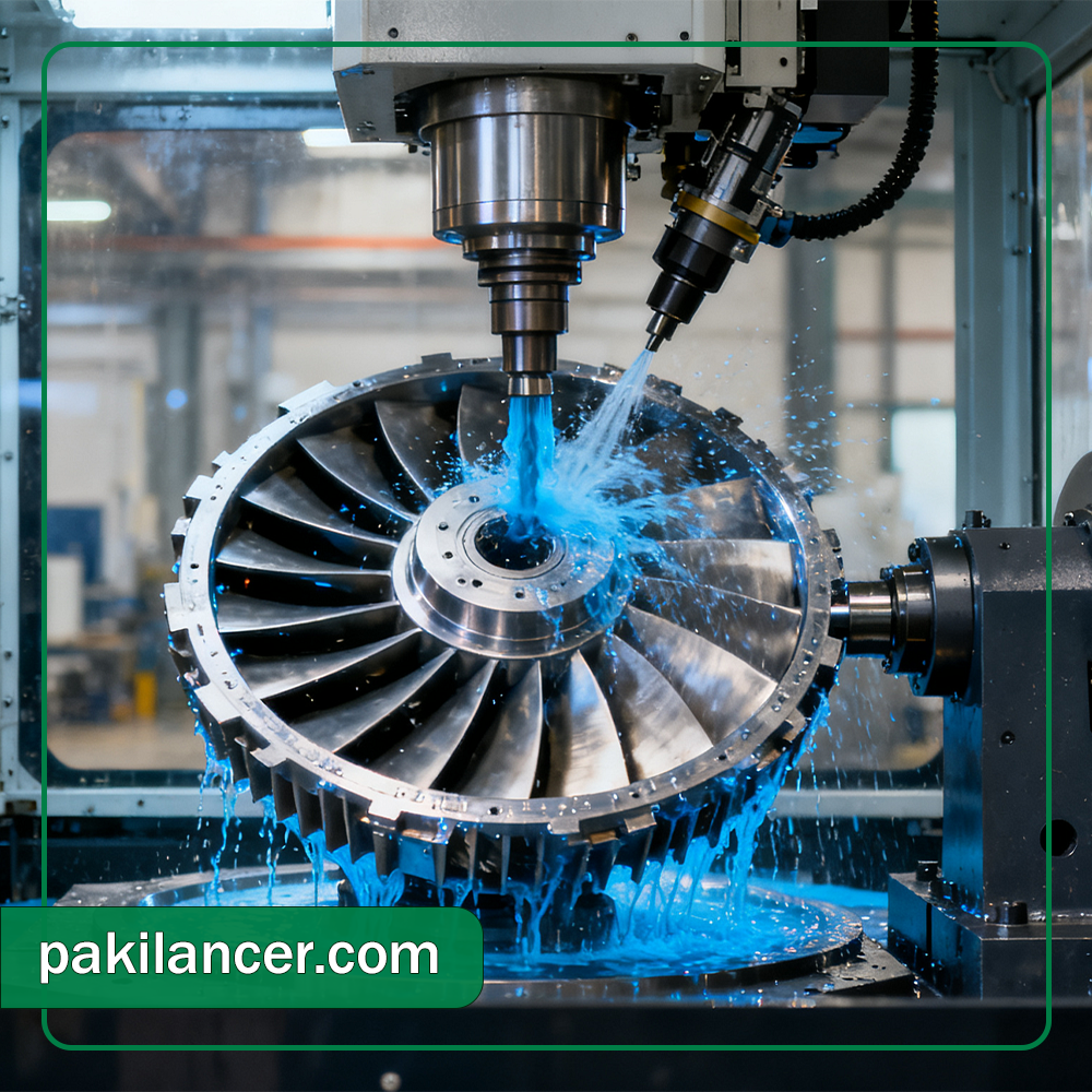خدمات فرزکاری cnc 3 محور و 4 محور در تهران و کرج