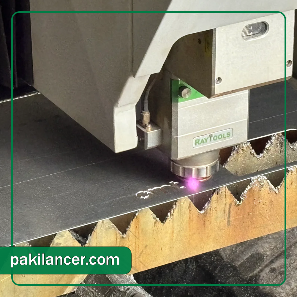 حداکثر ضخامت برش لیزر ورق CK45 با دستگاه CNC صنعتی